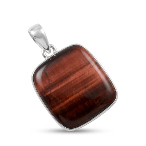 Natural Red Tiger's Eye 925 Sterling...