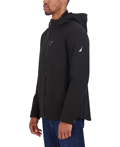 Nautica Men's Transitional Sherpa Lined Hooded Jacket2