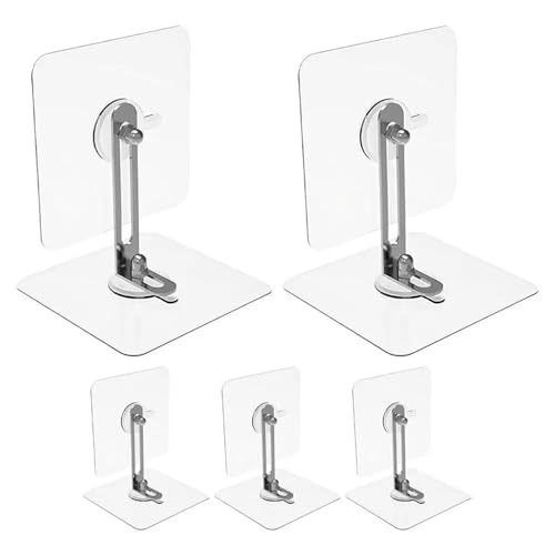 Anclajes de pared sin taladro para evitar caídas de cómodas y librerías en casa 4