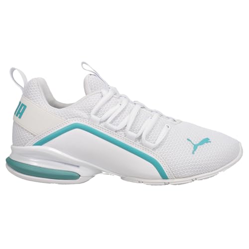 PUMA Women's Axelion Training Shoes, White Porcelain, 10