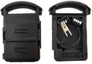 Boîtier de clé de voiture - Batterie + bouton poussoir - Clé pliante - Télécommande OP04B