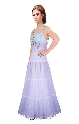 Image of Women's Floor Length Wedding Petticoat Long Underskirt for Formal Dress S-3XL