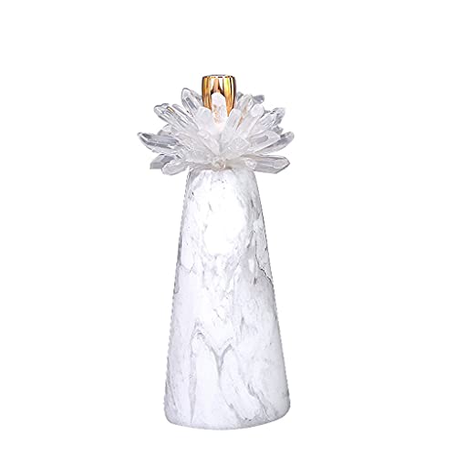 xiaodou Candelabro Mesa De Comedor Candelero Candelabro De Mármol Decoración Vela Luz Cena Soporte De Vela para Banquetes De Boda-L Cover