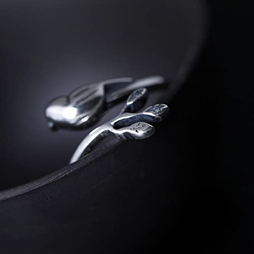Bague d'oiseau féminin de style ethnique, le cadeau rétro idéal