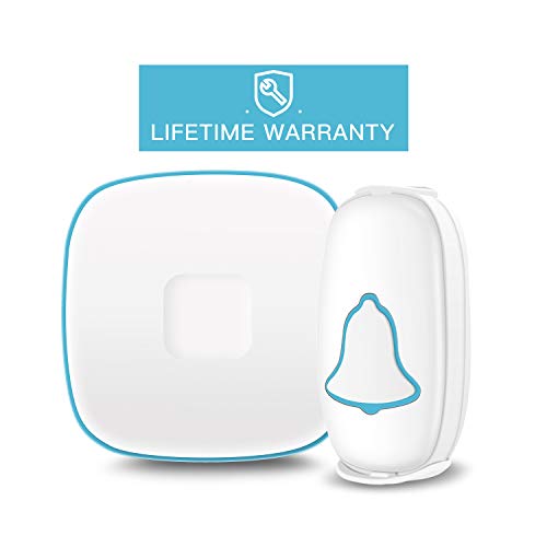 BO YING Wireless Doorbell, Waterproof Door Bell Chime Kit, Easy Install, Operating at