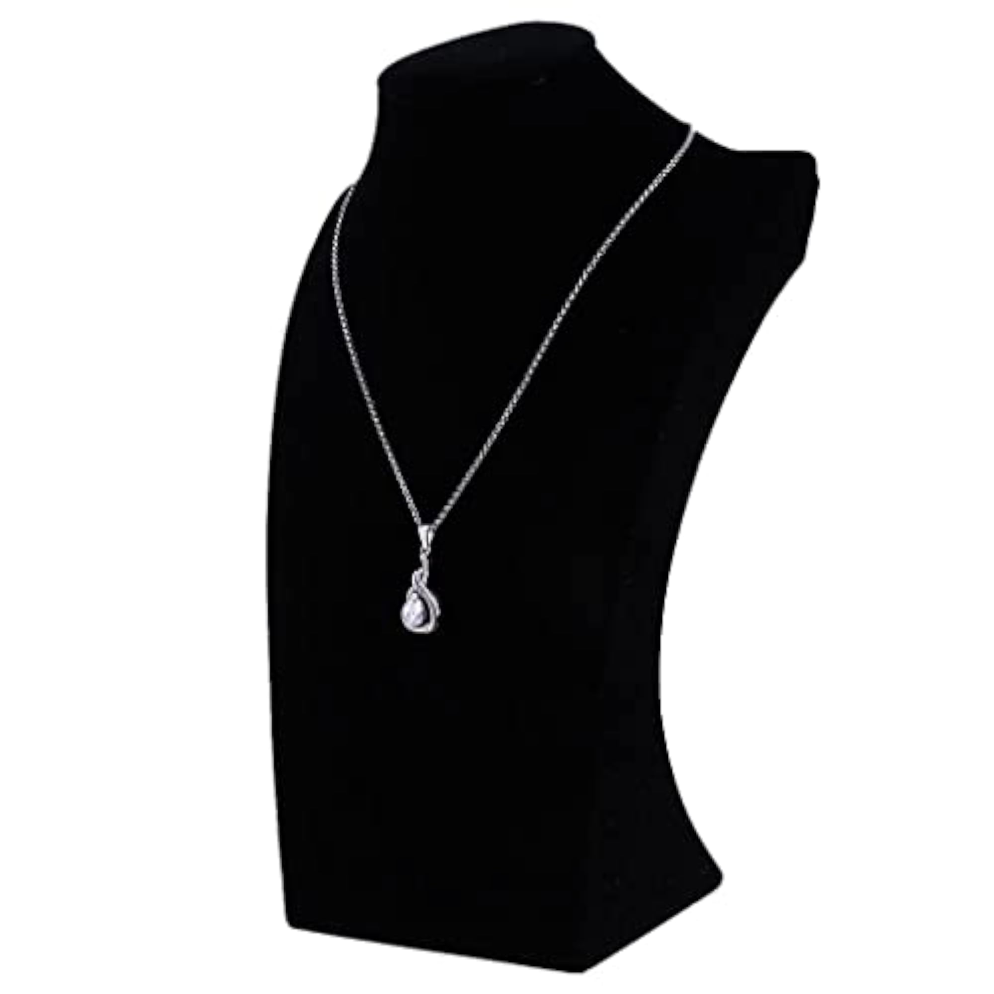 Fashion Silver Crystal Rhinestone Pendant Necklace