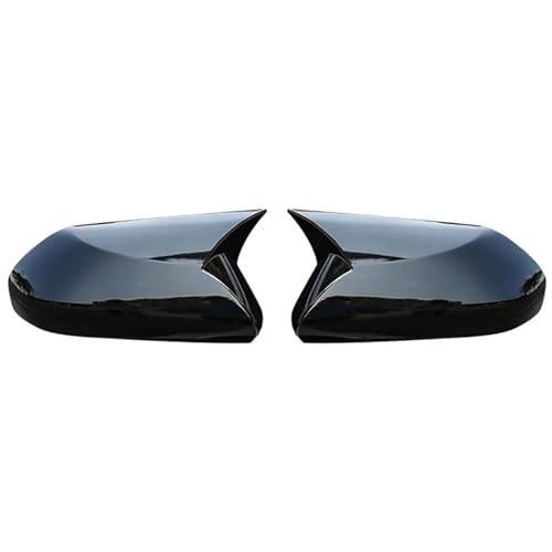 Coques de rétroviseurs extérieurs noir uni pour auto