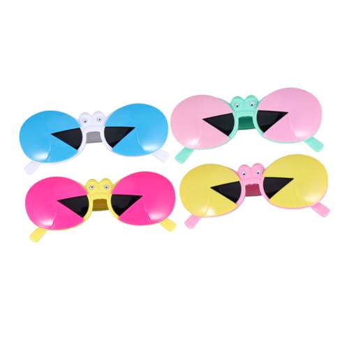 NOLITOY Crab Glasses 6 Pack Boys and Girls Sunglasses for Party Uv-proof Comfortable Fit Random Style