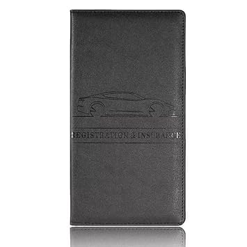 LABUK Car Document Holder Organize Vehicle Registration, Insurance, and Ownership Papers Secure Auto Document Wallet for Easy Access and Peace of Mind