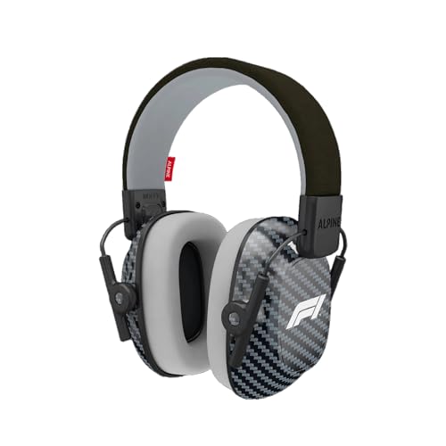 Alpine Muffy Kids - Noise Cancelling Headphones for Kids - CE & ANSI Certified - 25dB - Sensory & Concentration Aid - Formula 1®