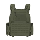 Lomeuuu Taktische Militärweste, MOLLE-Kampfgeschirr-System, Oxford-Gewebe, Atmungsaktiv, Wasserdicht, Unisex (#02)