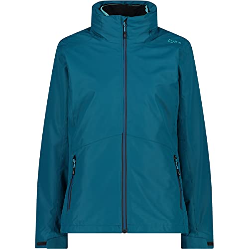 CMP - 3-in-1-Jacke für Damen, Tiefer See, D38 CMP - 3-in-1-Jacke für Damen, Tiefer See, D38