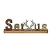 Produktbild Nordstern Schriftzug 'Servus' aus Alu-Mangoholz - 43 x 5 x 14 cm