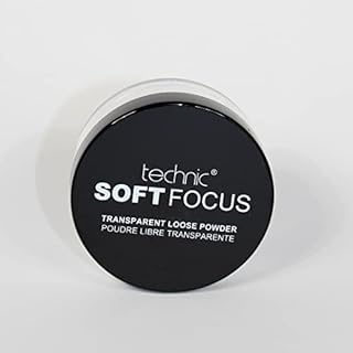 Technic Soft Focus Transparent Loose Powder - Silky & Lightweight Fixing Face Powder - Absorb Oil, Set Makeup And Hide Imperfections & Fine Lines - 50G