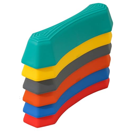 Jouets sensoriels d'équilibre pour enfants : 6 tremplins plastique antidérapants