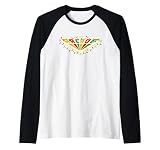 Stranger Things Palace Arcade Luces de Navidad Camiseta Manga Raglan