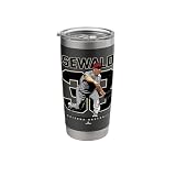 Number & Portrait Paul Sewald Arizona MLBPA Stainless Steel Insulated Tumbler
