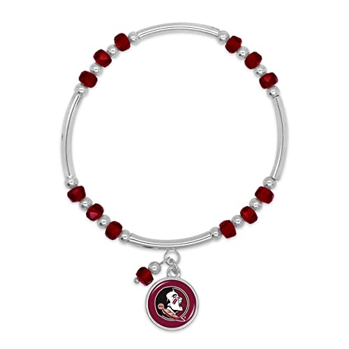 From the Heart Florida State Seminoles Ivy Stretch Bracelet Silver Jewelry Gift FSU