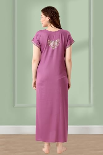 Image of Soulemo Women's Solid Alpine Nighty 1749