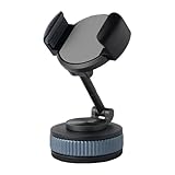 Ce support de téléphone de voiture dispose d'une technologie avancée d'adhérence sous vide et assure une stabilité absolue sur toutes les surfaces du tableau de bord. Cela empêche le glissement lors des trajets cahoteux et les mains sont moins confortables pour la sécurité