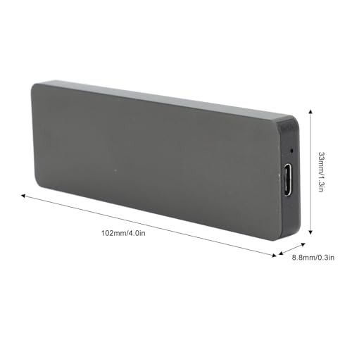 Caja externa para SSD M.2 NGFF SATA con USB 3.1 miniatura 7