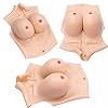 ALZRGORA Silicone Seni Piastra di Seno Mezzo Corpo Coppa C-G per Drag Queen Crossdresser Cosplay