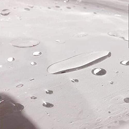 Toldo protector de plástico transparente para aislar el porche de la lluvia y el frío 4