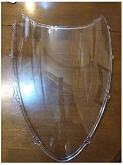 Miniatura 8 de Parabrisas de motocicleta compatible con Ducati 848 1098 1198 S R 2007 2008 2009 2010 2011 2012 2013 Deflectores de pantalla parabrisas humo iridio