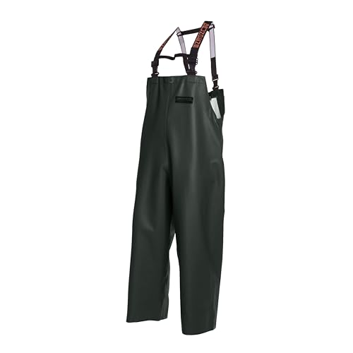 Grundéns 016 Pantalon à Bretelles blanc étanche et ultra résistant aux déchirures