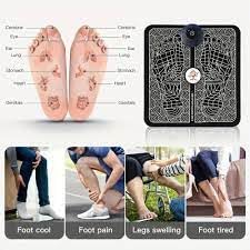 Image of Rechargeable (EMS) FOOT massager mat, Muscle Stimulator, Simulated Massage Therapy for Foot,Hands,Arms,Shoulder,Arthritis Pain and Vericose Veins,Drug-free Pain Relief 5 (Large) 01 Dec