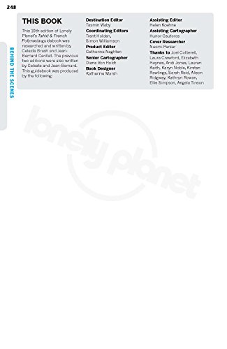 Lonely Planet Tahiti & French Polynesia 10
