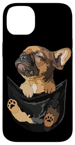 Frenchie In Pocket �t�����`�u���h�b�O �}�} �p�p ���D�� �X�}�z�P�[�X iPhone 14 Plus �p