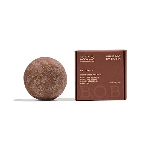 B.O.B Bars Over Bottles Shampoo em Anticaspa de uso diário para cabelos com caspa | Natural, vegano, livre de crueldade, sustentável, livre de plástico, waterless, anticaspa, suaviza