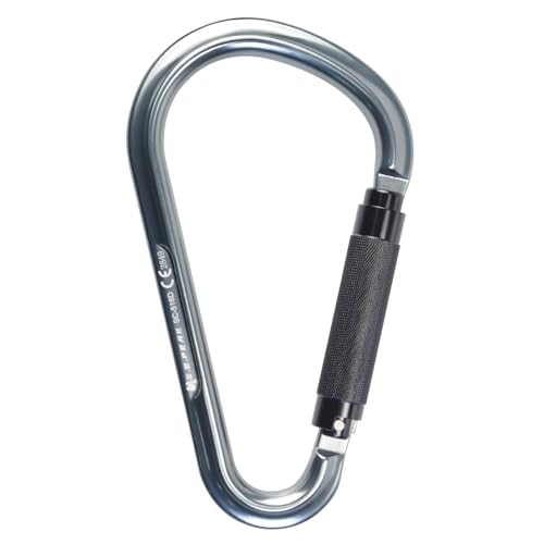 S.E.PEAK CE Certified 22kN Large Aluminum Auto Locking Ladder Hook,