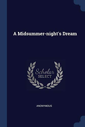 A Midsummer-Night's Dream A Midsummer-Night's Dream