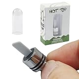 Seimneire Ceramic Heating Head Tip, 3 Second Fast Heat Multi-Tool for Slicing Wax, Viscous Oil & Candles (Gold)