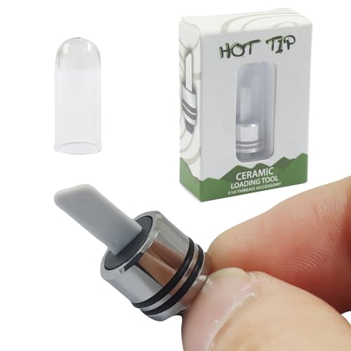 Seimneire Ceramic Heating Head Tip, 3 Second Fast Heat Multi-Tool for Slicing Wax, Viscous Oil & Candles (Gold)