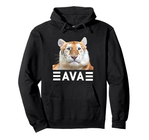 Golden Tiger Ava Chiang Mai Rare Wildlife Beauty Funny Cute Pullover Hoodie