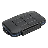 Gaeirt Étui pour Carte Compact Flash, étui pour Carte mémoire résistant à l'usure Professionnel étanche pour Cartes MSPD