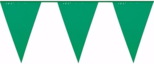 Diamante Crafts 10m / 32 ft Solid Colour Bunting - Flag Banner Pennant Party Decoration Garland (Pink - Solid Colour Banner)