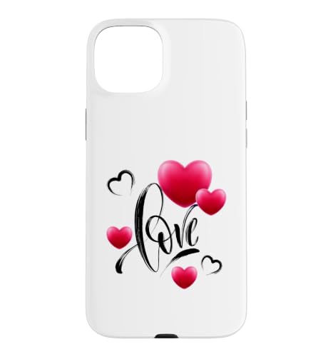 �o�����^�C���f�[ �n�[�g�t�����u�n�[�g �X�}�z�P�[�X iPhone 15 Plus �p