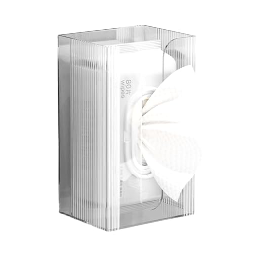 Porta fazzoletti – Supporto da parete e organizer per fazzoletti, tovaglioli e salviette cosmetiche – Dispenser per salviette cosmetiche per bagno, cucina e toilette, senza fori