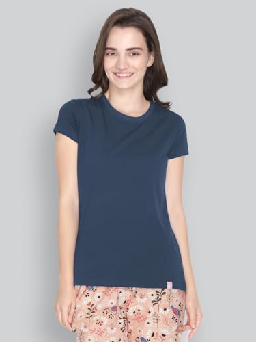 Image of Lyra Women's Cotton Regular Fit T-Shirt