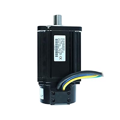 ATO 2000W/3000W 48V DC Servo Motor 7.6Nm/ 19Nm, High Torque Universal Electric Motor DC Motor, with Encoder (2000W Without Brake)