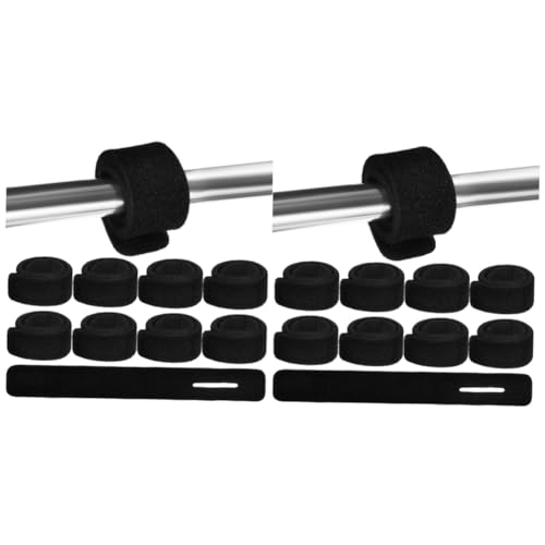 BESPORTBLE 2sets Fishing Rod Ties Fishing Pole Straps Elastic Straps Rod Holders Organize Tackle 10pcs*2