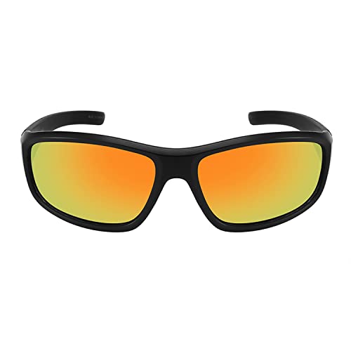 Wraparound Style Sport Sunglasses Men Women Mirror Lens, 100% UV400 PROTECTION2