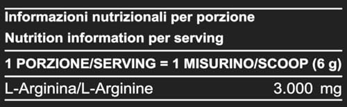 ARGI PW Eurosup - 300g - Arancia - Kyowa Quality® - 100% arginina di origine vegetale da fermentazione - 3