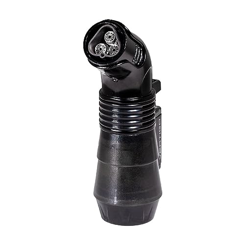 Encendedor Vertigo Boxer Triple Antorcha Negro miniatura 2
