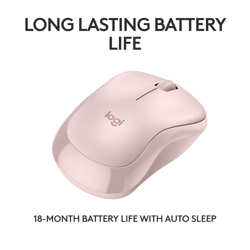 image for Logitech M240 Silent Bluetooth Mouse, Wireless, Compact, Portable, Smo