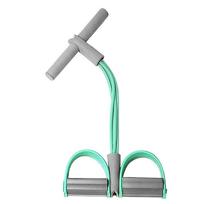 Multifunction Tension Rope, Elastic Yoga Pedal Puller Resistance Band, Hand Grip Strengthener Fitness Equipment, for Abdomen/Waist/Arm/Leg Stretching Slimming Training (Color : #5, Size : 1pc)